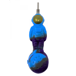 Silicone Spaceman Hand Pipe [DS830]